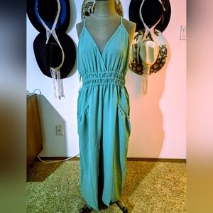 New Era Green Jumpsuit